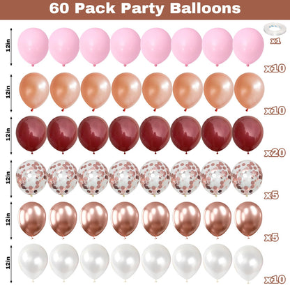 White Sand Gold Balloons Set, 12 Inch Double Stuffed Blush Beige Boho Party Balloons with Metallic Chrome Gold Neutral Cream Nude Latex Balloon for Birthday Baby Bridal Shower Wedding Party Decoration