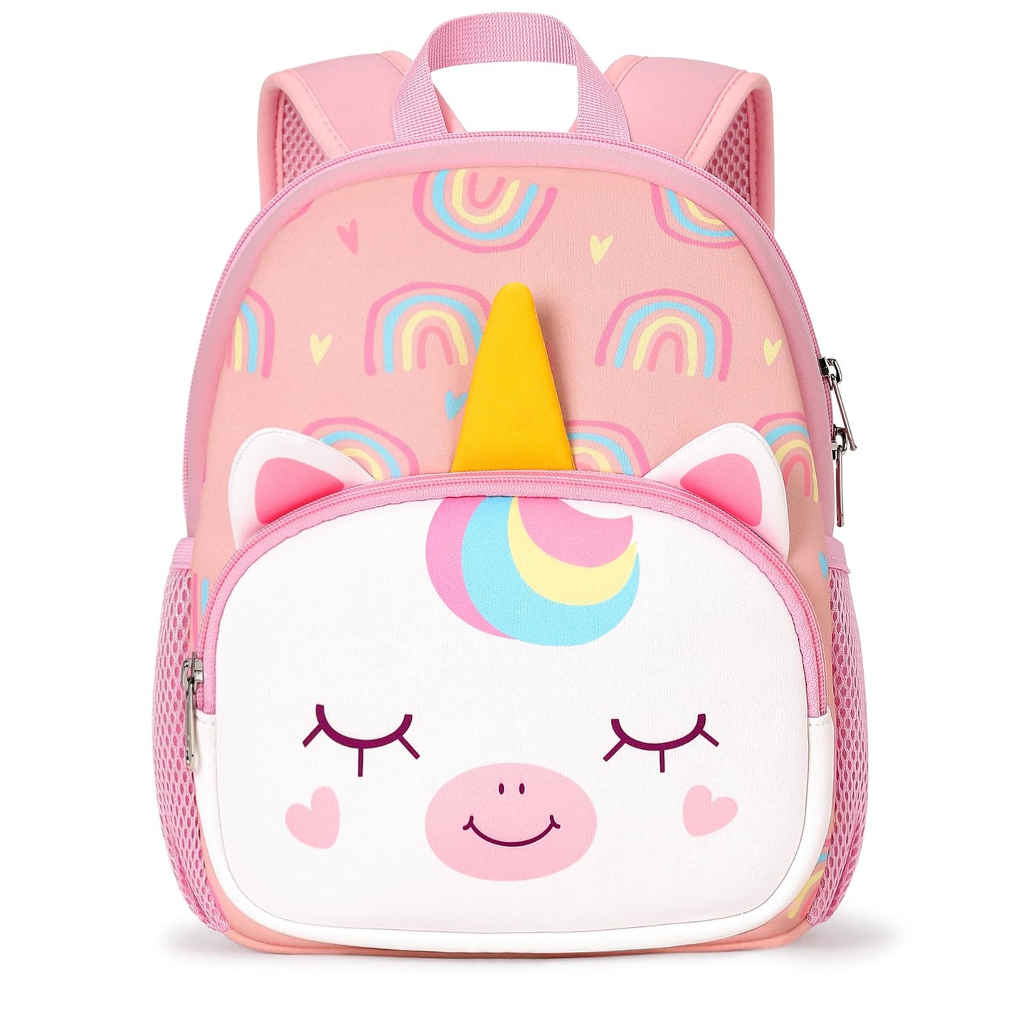 mibasies Toddler Backpacks for Girls 2-4: Baby Preschool Backpack - Kids Unicorn Backpack for Boys Girls - 12inch Mini School Bag