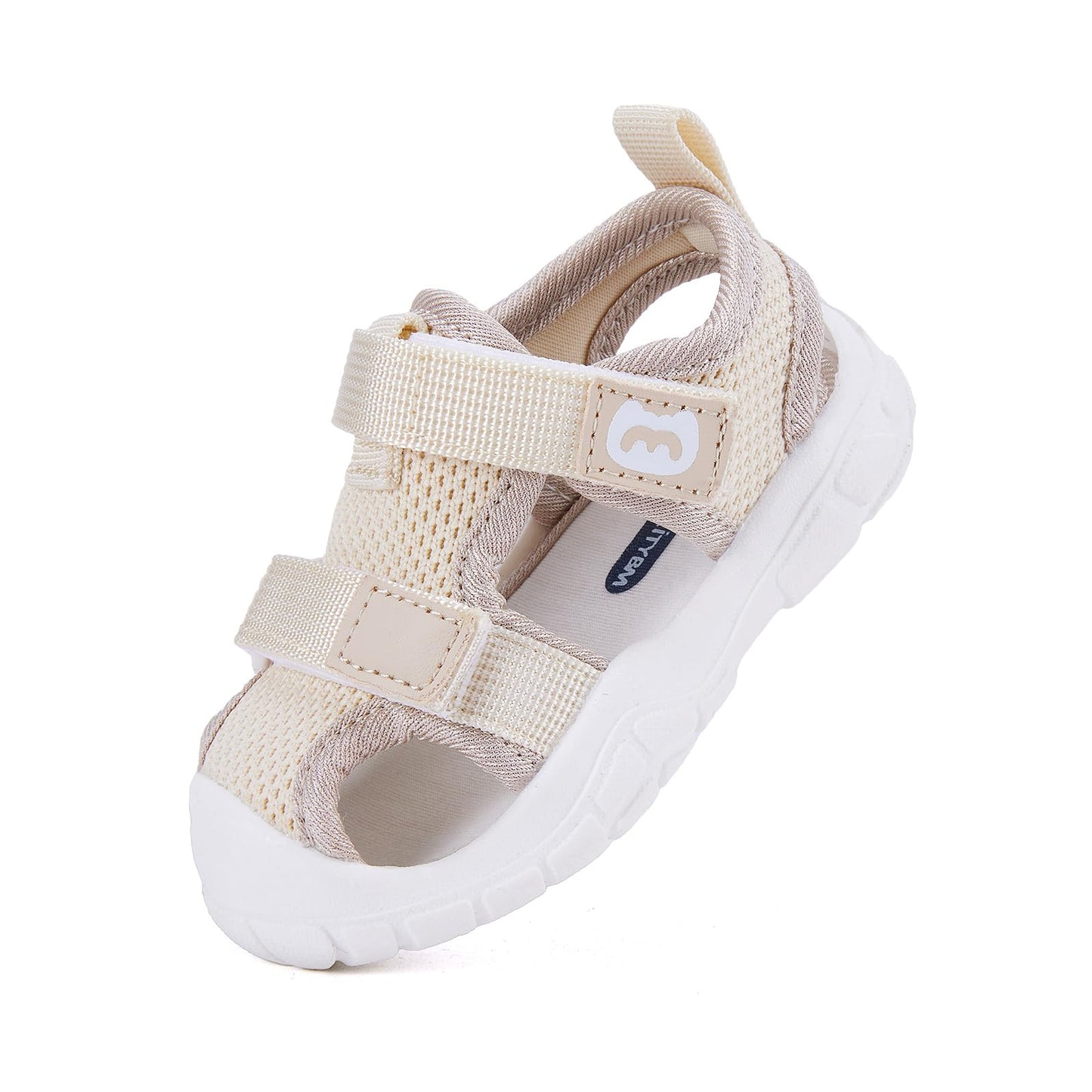 BMCiTYBM Baby Boy Girl Closed Toe Summer Sandals Lightweight Shoes Infant Non-Slip First Walking Sneakers 6 9 12 18 24 Months