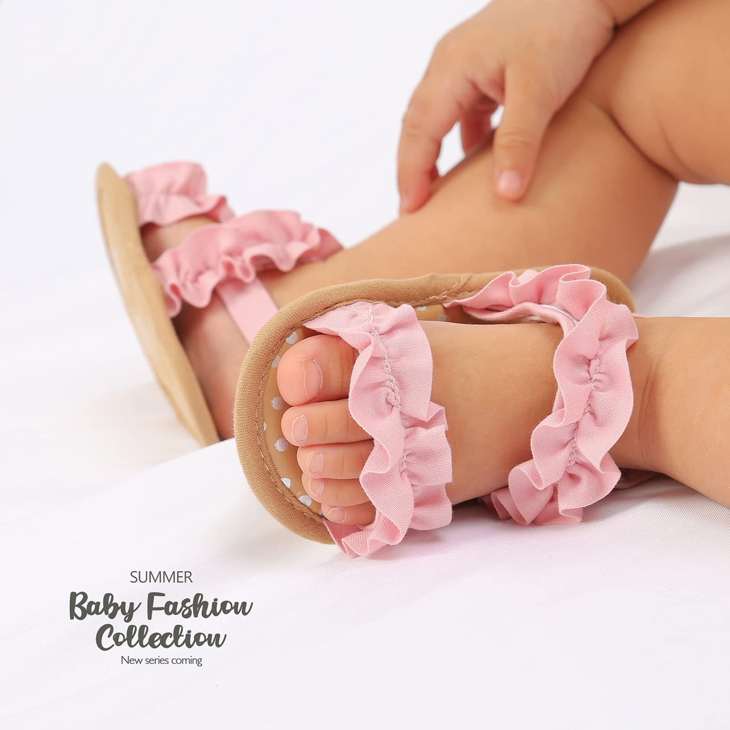 Infant Baby Girls Boys Summer Sandals Premium Unisex Non Slip Rubber Soft Sole Breathable Toddler First Walker Outdoor Beach Shoes