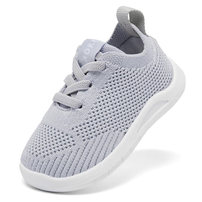 MORENDL Toddler Shoes Baby Walking Sock Shoes Infant Sneakers 0-4 Years Boy Girl Barefoot Tennis Shoe Non-Slip Brethable