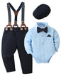 SANMIO Baby Boy Clothes 0-24M Baby Boy Suits 4pcs Baby Boys Baptism Easter Outfits Baby Christmas Clothes