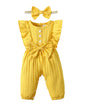 Mioglrie Newborn Baby Girl Clothes One Piece Jumpsuits Clothes Short Sleeve Rompers Summer Clothes for Baby