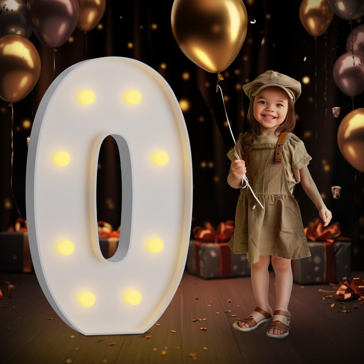 imprsv Marquee Light Up Letters, 3FT Mosaic Letters with Light for Baby Shower Graduation Party Decor, Large A for Engagement Wedding Party Decorations (Need to Assemble)