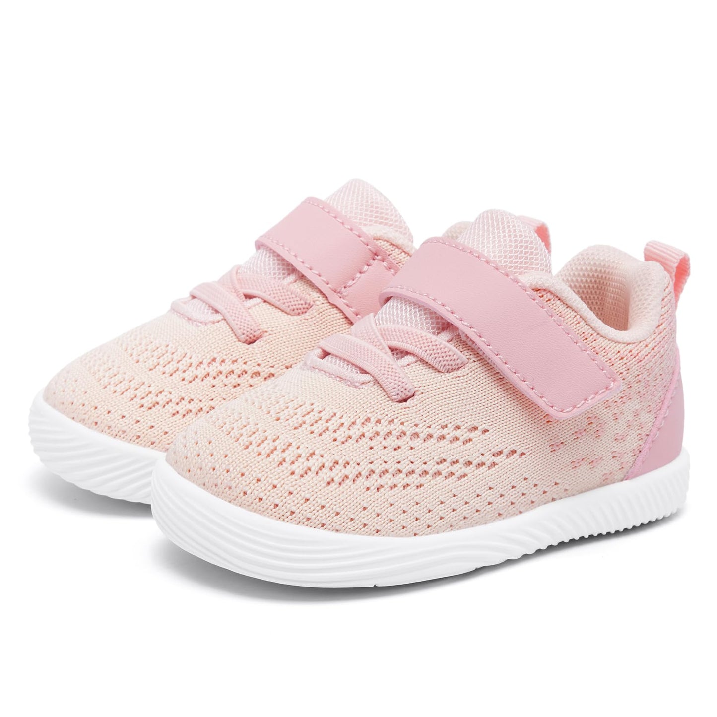 MORENDL Toddler Sneakers Baby Boys & Girls Barefoot Shoes Lightweight Breathable Walking Running Tennis Athletic Sport Shoes