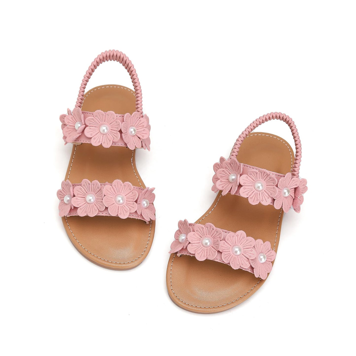 Toddler Girls Sandals Summer Flats Dress Shoes for Baby Little Kids Girl