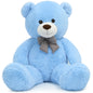 51 inch Big Teddy Bear Cute Giant Stuffed Animals Soft Plush Toy for Girlfriend Kids for Birthday Christmas Valentine's Day