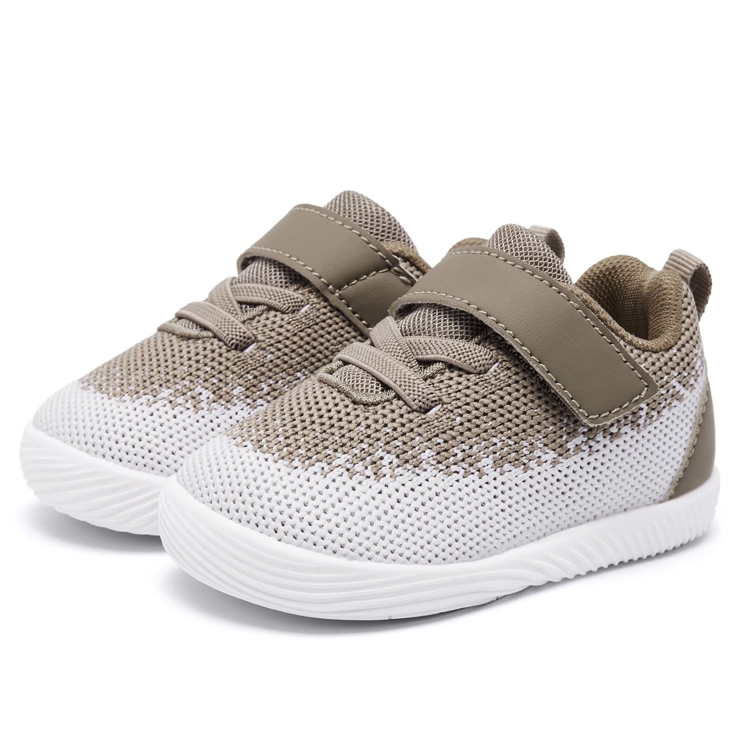MORENDL Toddler Sneakers Baby Boys & Girls Barefoot Shoes Lightweight Breathable Walking Running Tennis Athletic Sport Shoes