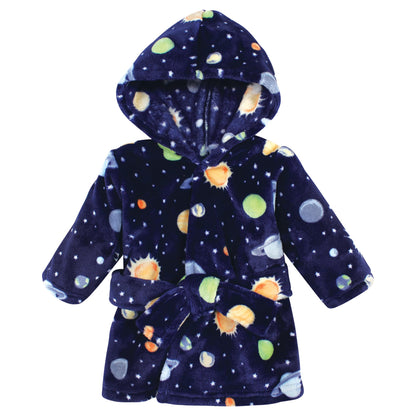 Hudson Baby Unisex Baby Plush Animal Face Bathrobe