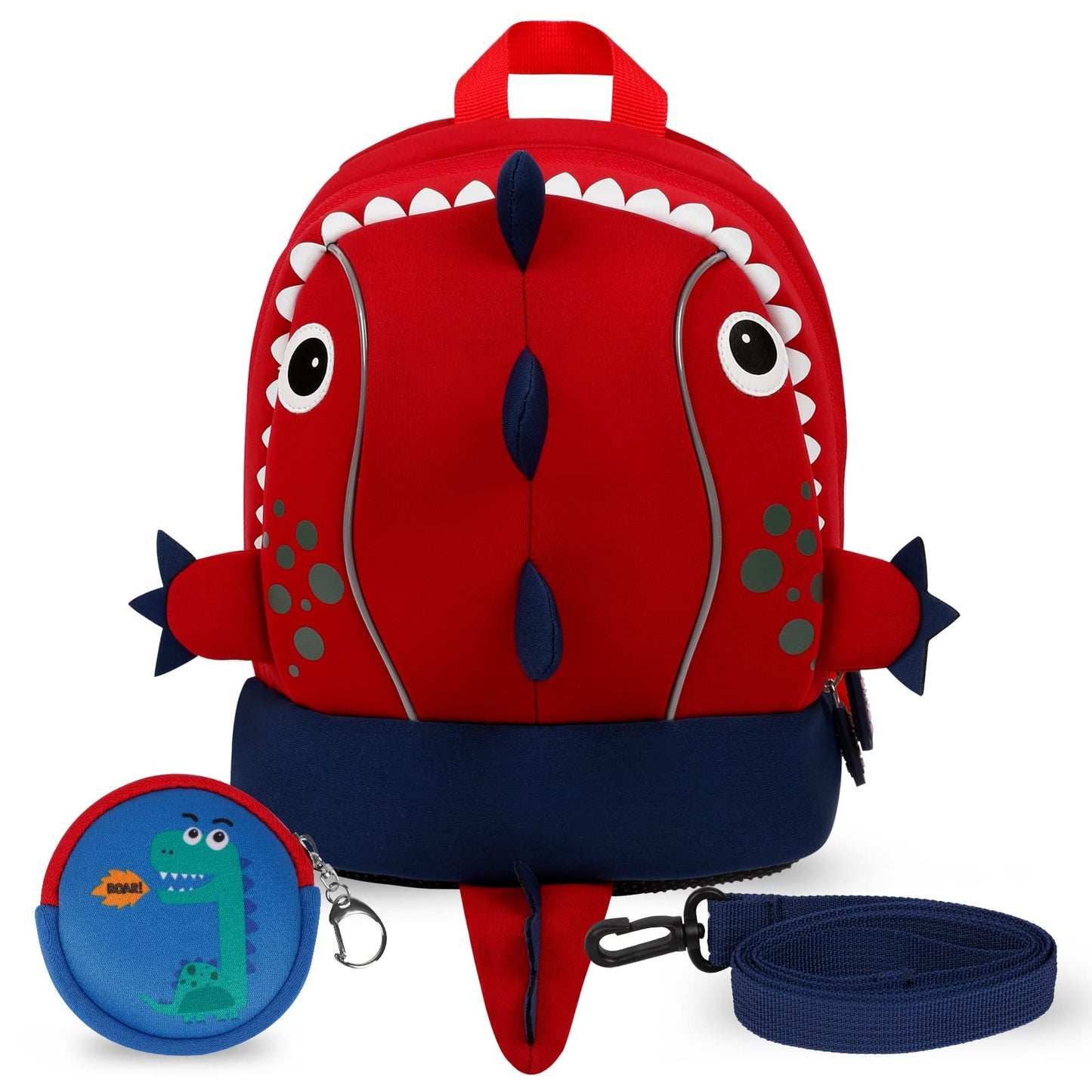 yisibo Rocket Toddler Backpack with Leash,3-6 Years Anti-lost Kids Backpack,Children Backpack for boys girls