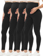 Buttergene Women's Maternity Leggings over the Belly Pregnancy Active Wear Workout Yoga Tights Pants