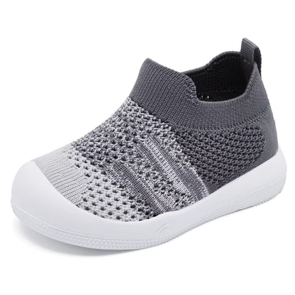 Eashi Baby Boy Girl Non-Skid Indoor Infant Walking Shoes Breathable Warm Elastic Sock Shoes with Memory Sole Protect Toes Outdoor Sneakers