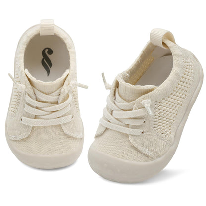 JIASUQI Baby Shoes for Toddler Boys Girls Sneakers Slip on Walking Shoes for Babies