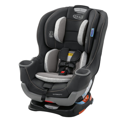 Graco Extend2Fit 3-in-1 Convertible Baby Car Seat, Rear and Forward Facing, Adjustable Extension Panel for Extra Legroom, Talia