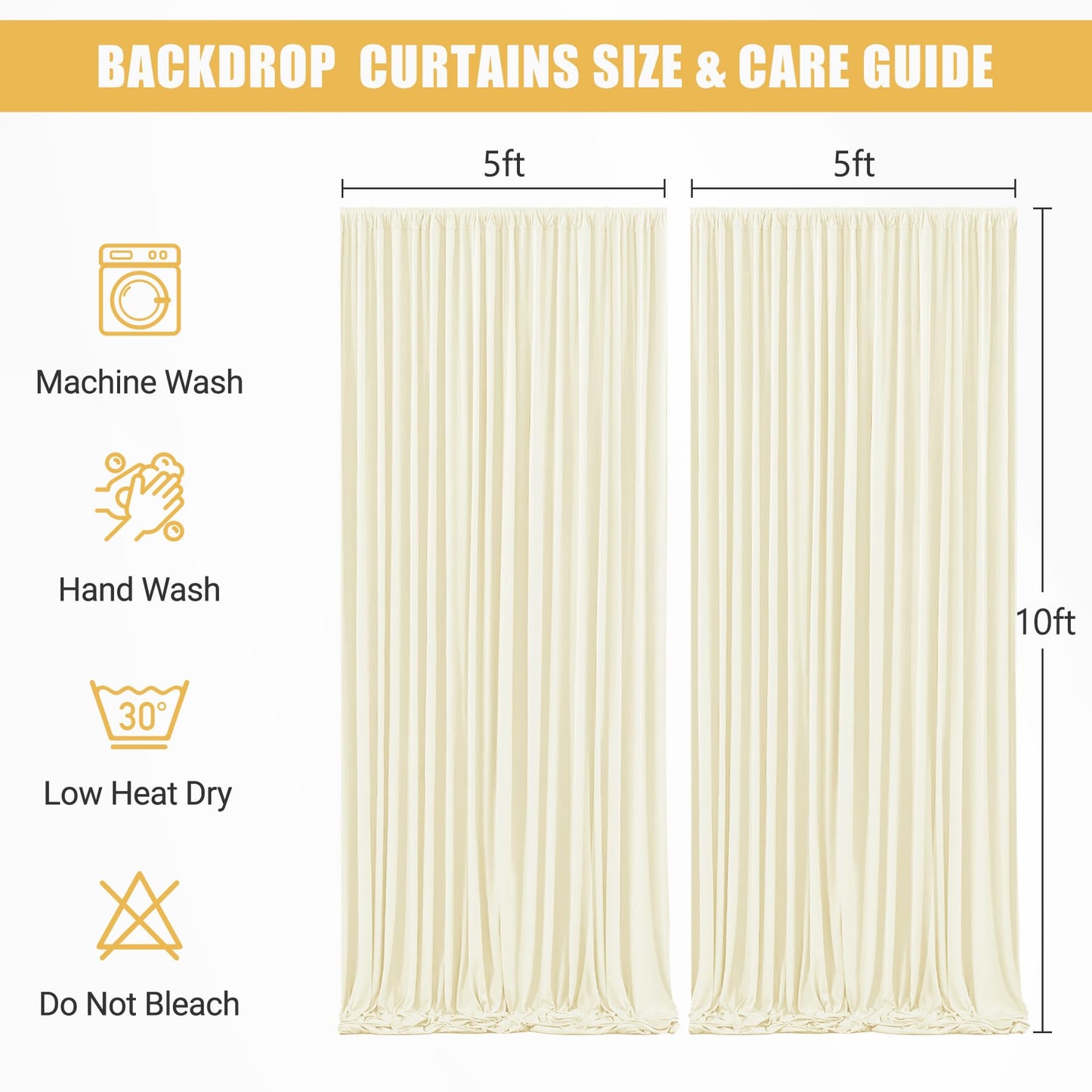10x10ft Pink Backdrop Curtain with Lights String for Parties Wedding Wrinkle Free Soft Curtains Photo Backdrop Drapes for Girls Birthday Baby Shower Background Decorations 5x10ft, 2 Panels