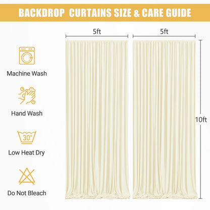 10x10ft Pink Backdrop Curtain with Lights String for Parties Wedding Wrinkle Free Soft Curtains Photo Backdrop Drapes for Girls Birthday Baby Shower Background Decorations 5x10ft, 2 Panels