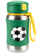 Skip Hop Toddler Sippy Cup with Straw, Sparks Stainless Steel Straw Bottle, Ice Cream