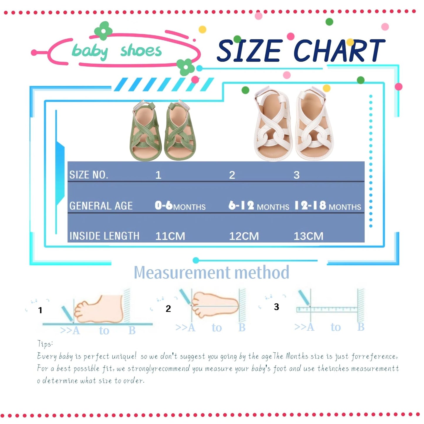 Infant Boys Girls Sandals, Summer Baby Rubber Soles Non-Slip PU Leather Sandals, Newborn Toddler Prewalker First Walking Beach Outdoor Shoes,Infant Toddler Unisex Summer Shoes for babies