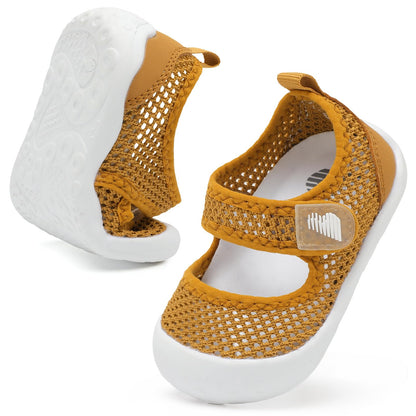 BARERUN Toddler Water Shoes Barefoot Water Shoes for Kids Baby Wide Aqua Socks with Arch Support Quick-Dry Breathable Boys Girls Sandals Walking Shoes for Beach Swim Pool Shoes