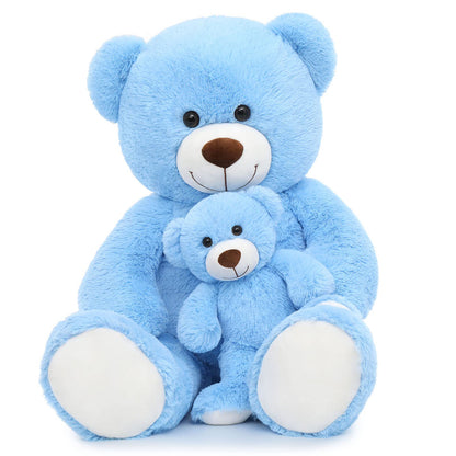 Muiteiur 49 inch Giant Teddy Bear Stuffed Animal, Big Bear Plush with Big Footprint, Great Gift for Party Decorations (Brown)