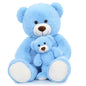 Muiteiur 49 inch Giant Teddy Bear Stuffed Animal, Big Bear Plush with Big Footprint, Great Gift for Party Decorations (Brown)