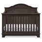 Delta Children Simmons Kids Asher 6-in-1 Convertible Crib with Toddler Rail, Aged Oak