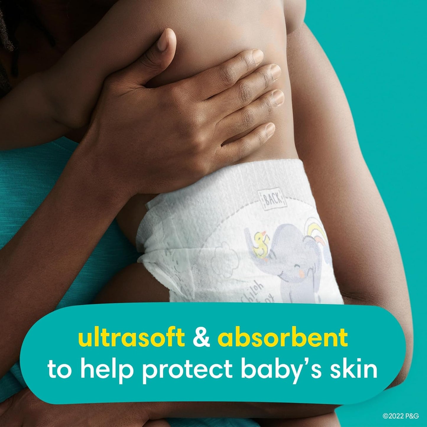 Pampers Baby Diapers - Swaddlers - Size 1, 198 Count, Ultra Absorbent Disposable Infant Diaper