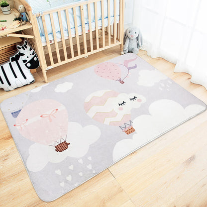 ABREEZE Kids Rug Play Mat Ultra Soft Rugs for Bedroom, 3.3'x5' Non Slip Cartoon Children Nursery Rug Area Rug Kids Carpet for Bedroom Decor Playroom Living Room