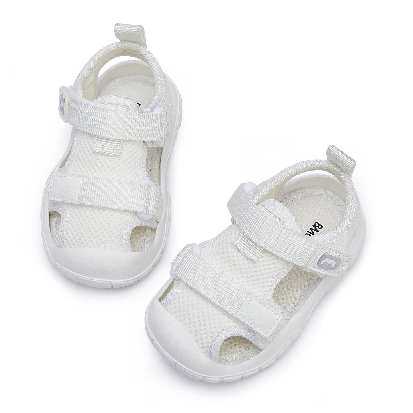BMCiTYBM Baby Boy Girl Closed Toe Summer Sandals Lightweight Shoes Infant Non-Slip First Walking Sneakers 6 9 12 18 24 Months