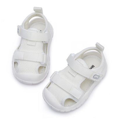 BMCiTYBM Baby Boy Girl Closed Toe Summer Sandals Lightweight Shoes Infant Non-Slip First Walking Sneakers 6 9 12 18 24 Months