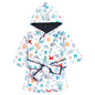 Hudson Baby Unisex Baby Mink with Faux Fur Lining Pool and Beach Robe Cover-ups