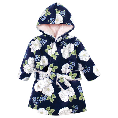 Hudson Baby Unisex BabyMink with Faux Fur Lining Pool and Beach Robe Cover-ups