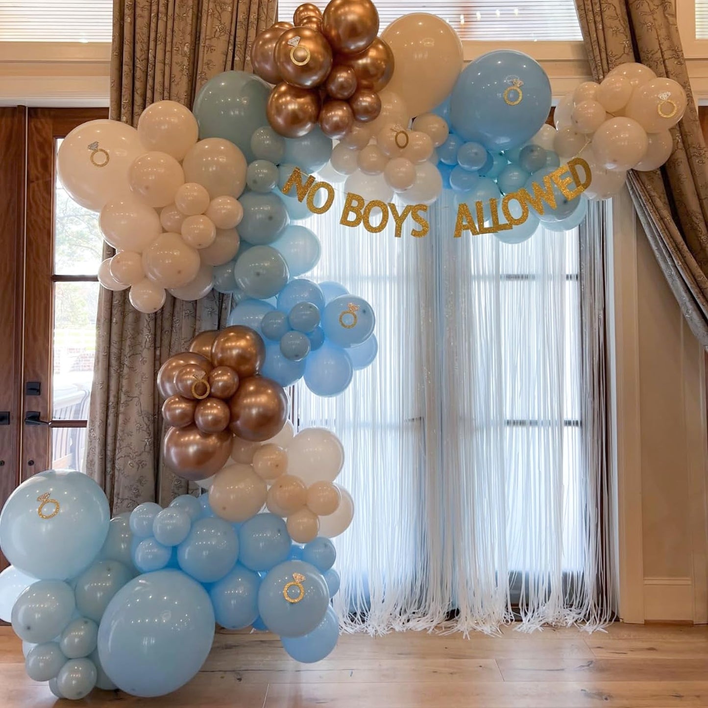 Neutral Balloons Arch Kit, Pink Beige Boho Balloons Garland with Double Stuffed Sand White Balloon for Baby Shower Birthday Wedding Bridal Shower Party Decorations