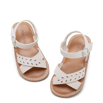 Felix & Flora Toddler Girl Sandals - Little Girl Easter Summer Dress Shoes Lightweight Open Toe Beach Holiday.