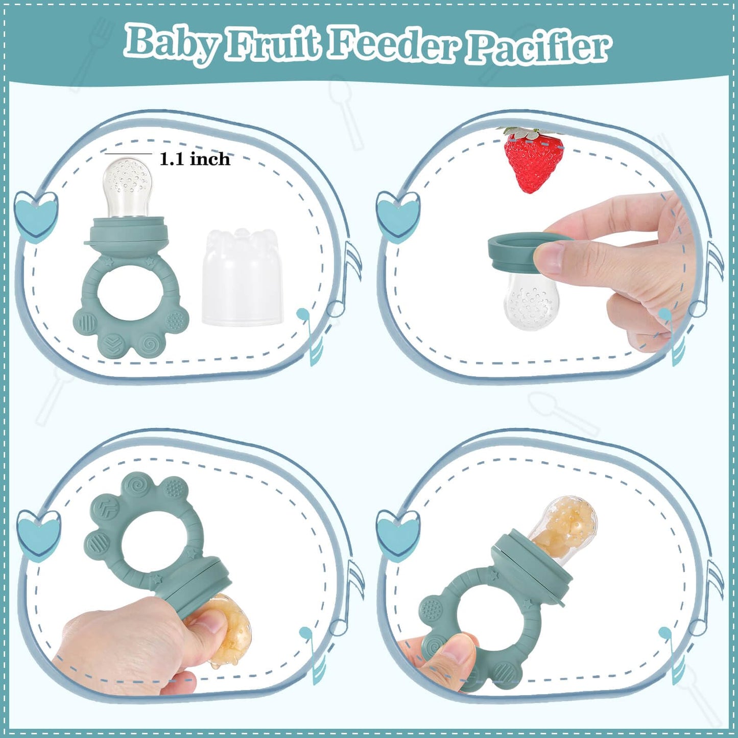 Silicone Baby Feeding Set 10 Pcs Baby Led Weaning Supplies Suction Bowl Divided Plate Baby Bibs Fruit Feeder Baby Spoons Forks Sippy Cup Toddler Utensil Sets Baby Essentials for Newborn Gift