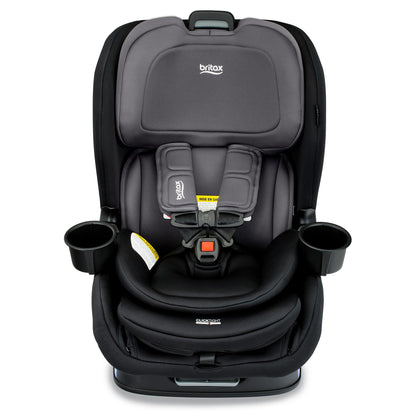 Britax Poplar S Convertible Car Seat, 2-in-1 Car Seat with Slim 17-Inch Design, ClickTight Technology, Arctic Onyx