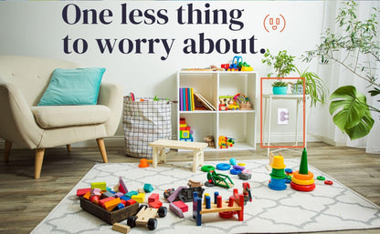 Socket Sitter: Always Connected, Never Lost! No Choking Hazard! Child Safety Cover, Electrical Outlet Cover, Plug Protector, Socket Protector (Pack of 6, Covers 12 outlets) (Blissful Blue)
