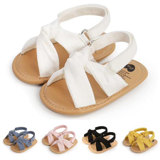Infant Baby Girls Boys Summer Sandals Premium Unisex Non Slip Rubber Soft Sole Breathable Toddler First Walker Outdoor Beach Shoes
