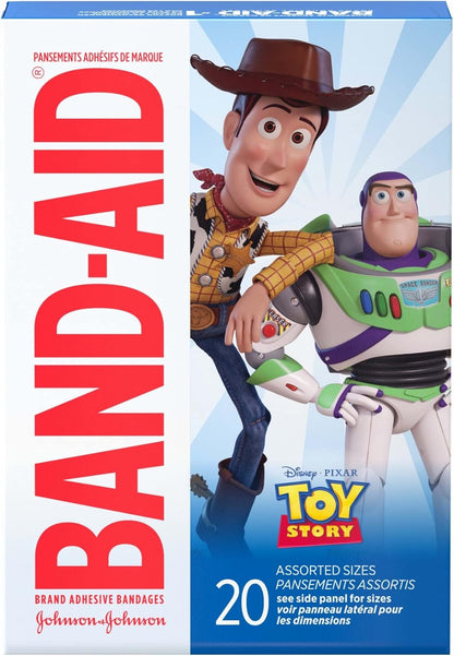 Band-Aid Disney/Pixar Toy Story 4 Assorted Sizes Adhesive Bandages (Pack of 2)