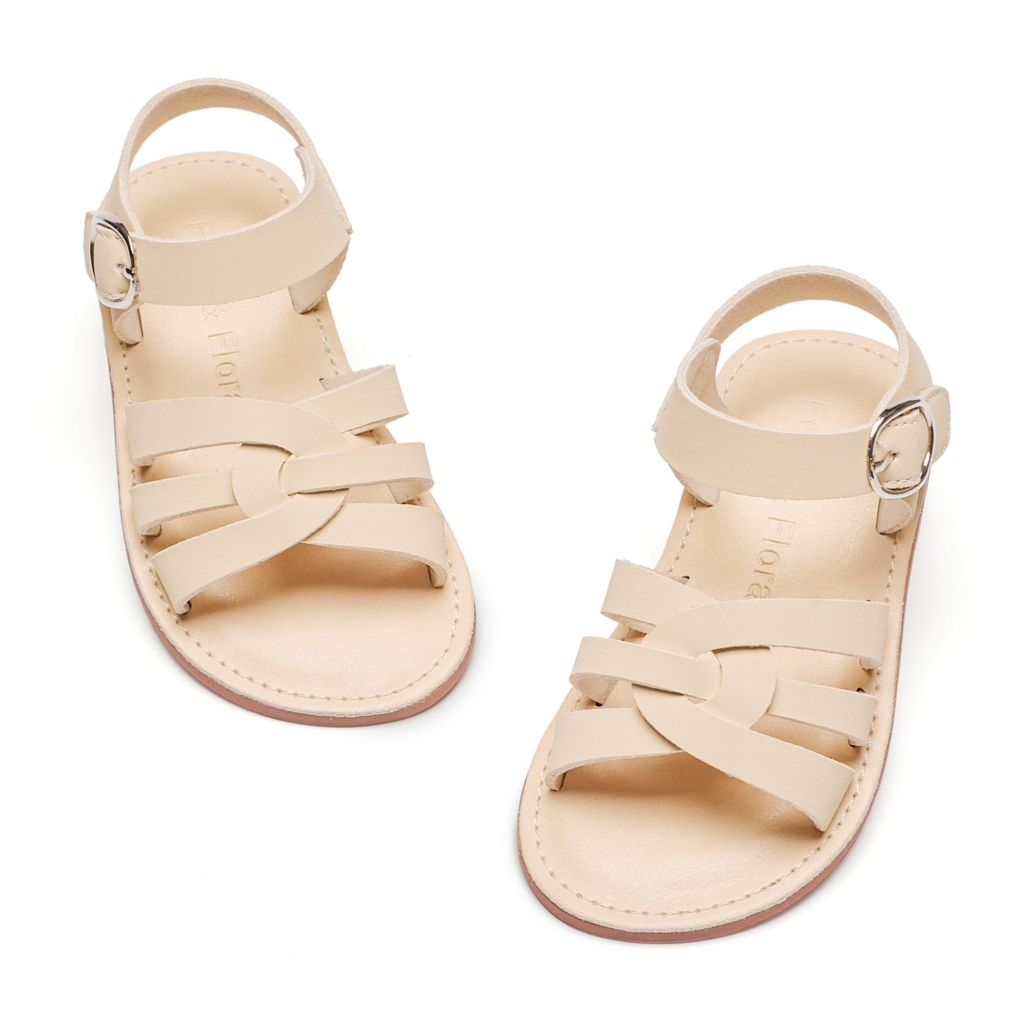 Felix & Flora Toddler Girl Sandals - Little Girl Easter Summer Dress Shoes Lightweight Open Toe Beach Holiday.
