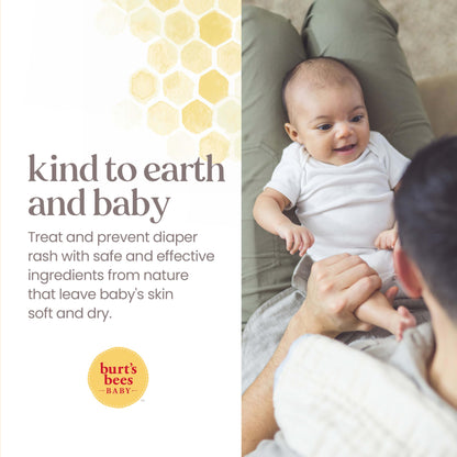 Burt's Bees Baby 100% Natural Origin Multipurpose Healing Ointment, Face & Body Baby Ointment – 7.5 Ounce Tub