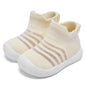 Eashi Baby Boy Girl Non-Skid Indoor Infant Walking Shoes Breathable Warm Elastic Sock Shoes with Memory Sole Protect Toes Outdoor Sneakers