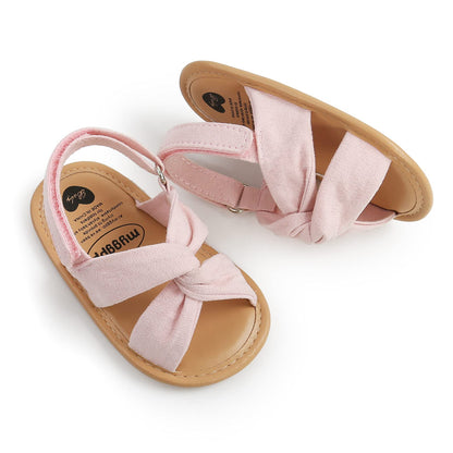 Infant Baby Girls Boys Summer Sandals Premium Unisex Non Slip Rubber Soft Sole Breathable Toddler First Walker Outdoor Beach Shoes
