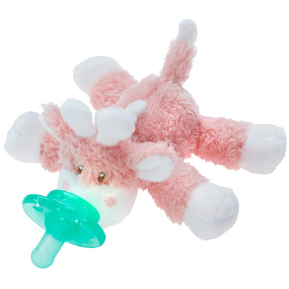 Nookums Paci-Plushies Buddies - Alligator Pacifier Holder - Adapts to Name Brand Pacifiers, Suitable for All Ages, Plush Toy Includes Detachable Pacifier