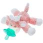 Nookums Paci-Plushies Buddies - Alligator Pacifier Holder - Adapts to Name Brand Pacifiers, Suitable for All Ages, Plush Toy Includes Detachable Pacifier