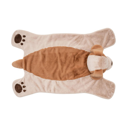 Plush PlushieRugs - Animal Rug for Kids Room, Fluffy Nursery and Fur Kids Rugs for Playroom - Big Large Stuffed Animals Irregular Shaped Rug that Works Great as Woodland Nursery Decor (Dinosaur)
