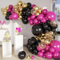 Boho Balloon Garland Arch Kit, 156Pcs Dusty Pink Pastel Brown Metallic Champagne Gold White Balloons for Wedding Baby Bridal Shower Engagement Anniversary Birthday Decorations