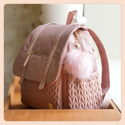 Diaper Bag BackPack Large Capacity Travel Mommy Bag Waterproof and Stylish with Changing Pad Baby Bag for Women and Girls