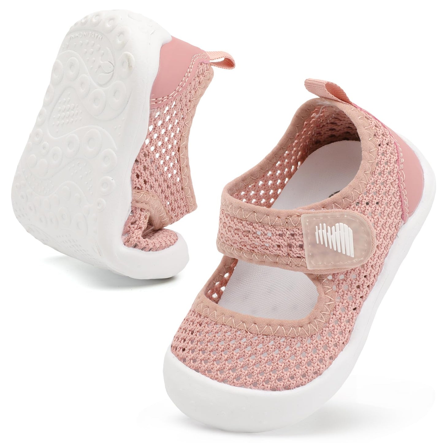 BARERUN Toddler Water Shoes Barefoot Water Shoes for Kids Baby Wide Aqua Socks with Arch Support Quick-Dry Breathable Boys Girls Sandals Walking Shoes for Beach Swim Pool Shoes