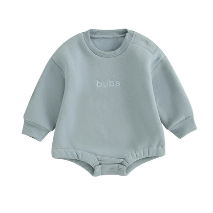 VISGOGO Newborn Infant Baby Boy Girls Oversized Romper Little Dude Sweater Onesie Coming Home Outfit Neutral Clothes